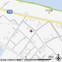 茨城県水戸市圷大野251周辺の地図