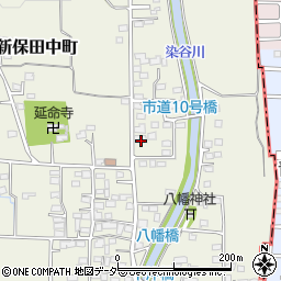 群馬県高崎市新保田中町577周辺の地図