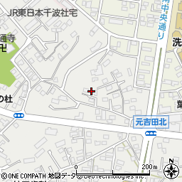 茨城県水戸市元吉田町53-9周辺の地図