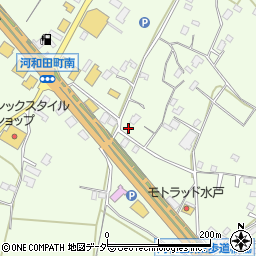 茨城県水戸市河和田町430周辺の地図