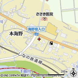 長野県東御市本海野1690周辺の地図