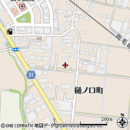 栃木県栃木市樋ノ口町238周辺の地図