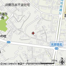 茨城県水戸市元吉田町53-7周辺の地図
