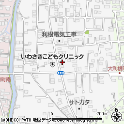 群馬県前橋市箱田町1187周辺の地図