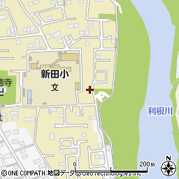 新田英語塾周辺の地図