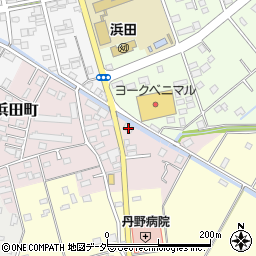 茨城県水戸市浜田町606周辺の地図