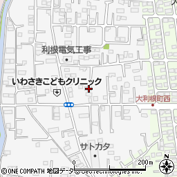 群馬県前橋市箱田町1197周辺の地図