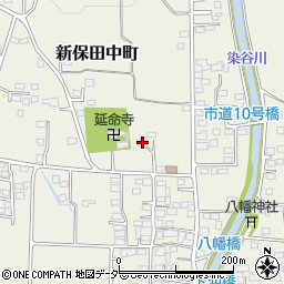 群馬県高崎市新保田中町530周辺の地図