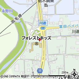 栃木県栃木市大平町川連514周辺の地図