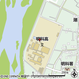 長野県安曇野市明科東川手潮92周辺の地図