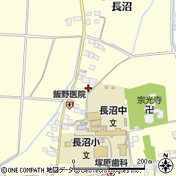 栃木県真岡市長沼741周辺の地図
