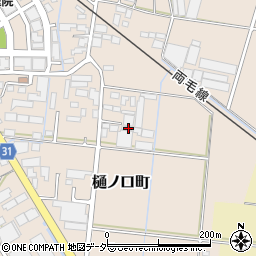 栃木県栃木市樋ノ口町242周辺の地図