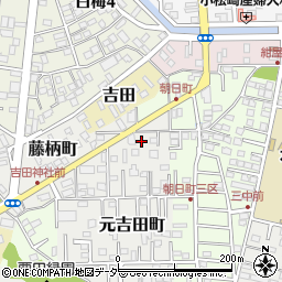 茨城県水戸市元吉田町2946-2周辺の地図