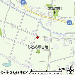 群馬県高崎市本郷町1316周辺の地図