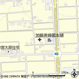 群馬県太田市大原町1461-3周辺の地図