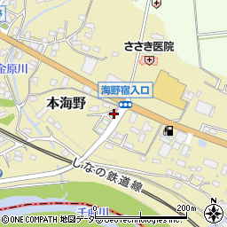 長野県東御市本海野1670周辺の地図