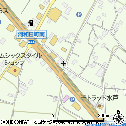 茨城県水戸市河和田町3845周辺の地図