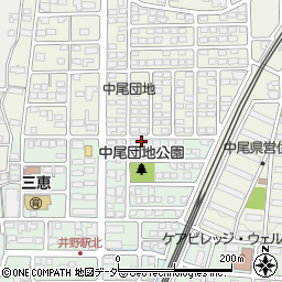 群馬県高崎市井野町362-2周辺の地図
