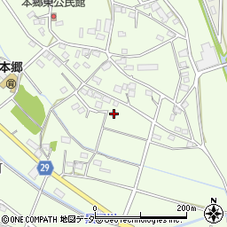 群馬県高崎市本郷町32周辺の地図