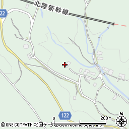 群馬県安中市西上秋間2151周辺の地図