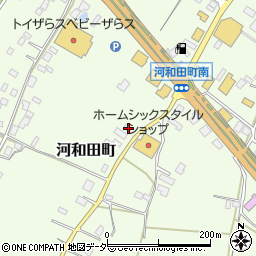 茨城県水戸市河和田町3764周辺の地図