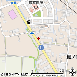 栃木県栃木市樋ノ口町511周辺の地図