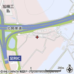 栃木県足利市菅田町745周辺の地図