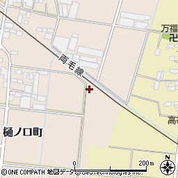 栃木県栃木市樋ノ口町84周辺の地図