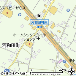 茨城県水戸市河和田町3839周辺の地図