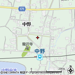 長野県上田市中野554-1周辺の地図