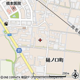 栃木県栃木市樋ノ口町240周辺の地図
