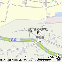 茨城県桜川市友部531-2周辺の地図