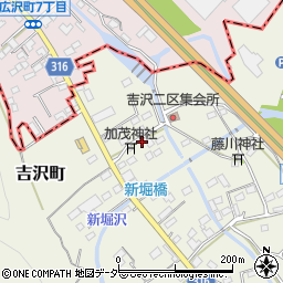 群馬県太田市吉沢町713周辺の地図
