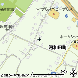茨城県水戸市河和田町3615-1周辺の地図