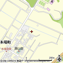 石川県小松市木場町ふ周辺の地図