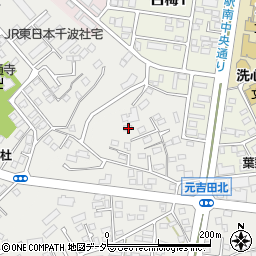 茨城県水戸市元吉田町54-3周辺の地図