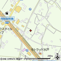 茨城県水戸市河和田町432周辺の地図