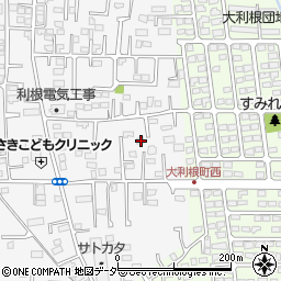 群馬県前橋市箱田町1207-9周辺の地図
