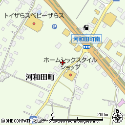 茨城県水戸市河和田町3763周辺の地図