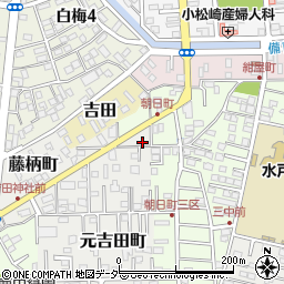 茨城県水戸市元吉田町2933周辺の地図