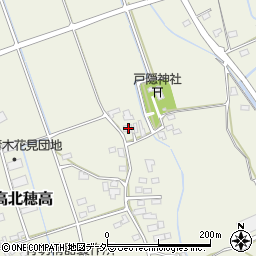 長野県安曇野市穂高北穂高2015周辺の地図