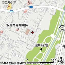 水戸市役所　市民センター千波周辺の地図