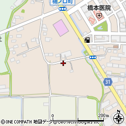 栃木県栃木市樋ノ口町496周辺の地図