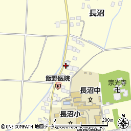 栃木県真岡市長沼745周辺の地図