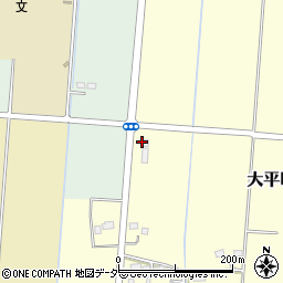 栃木県栃木市大平町牛久199周辺の地図