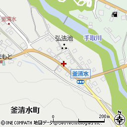 石川県白山市釜清水町ヘ13周辺の地図