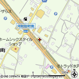 茨城県水戸市河和田町3842周辺の地図