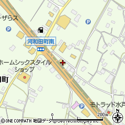 茨城県水戸市河和田町3842周辺の地図