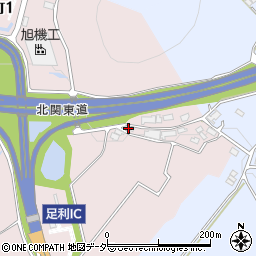 栃木県足利市菅田町748周辺の地図