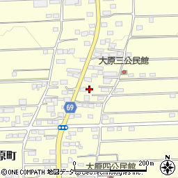 群馬県太田市大原町848周辺の地図